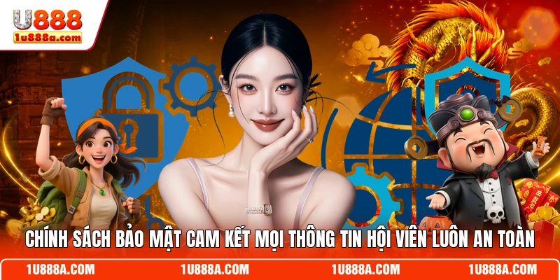 Chính sách bảo mật cam kết mọi thông tin hội viên luôn an toàn