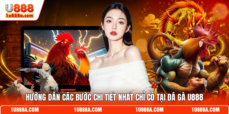 Hướng dẫn các bước chi tiết nhất chỉ có tại đá gà U888