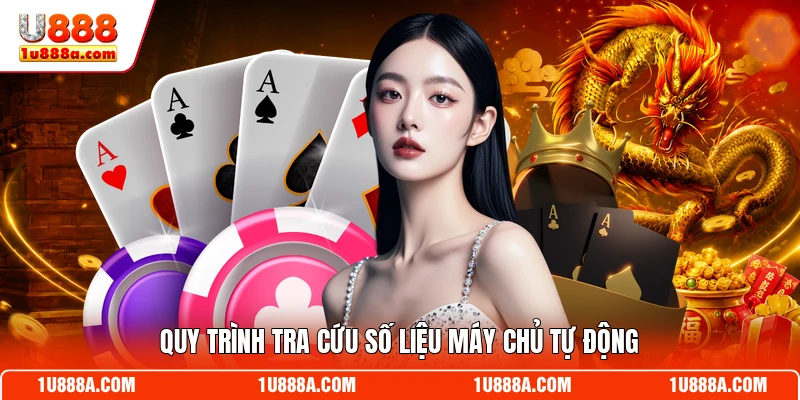 Quy trình tra cứu số liệu máy chủ tự động