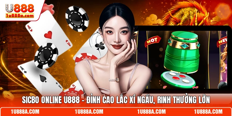 Sicbo online U888 - Đỉnh cao lắc xí ngầu, rinh thưởng lớn