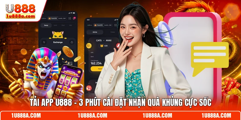 Tải App U888 - 3 Phút Cài Đặt Nhận Quà Khủng Cực Sốc