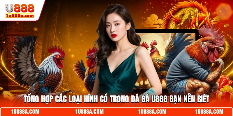 Tổng hợp các loại hình có trong đá gà U888 bạn nên biết